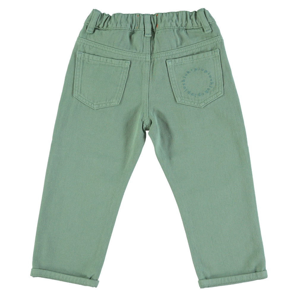 Unisex Jeans in sage green