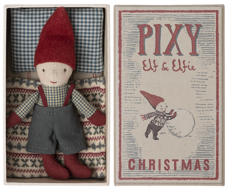 Elf 'Pixy' in Geschenkebox