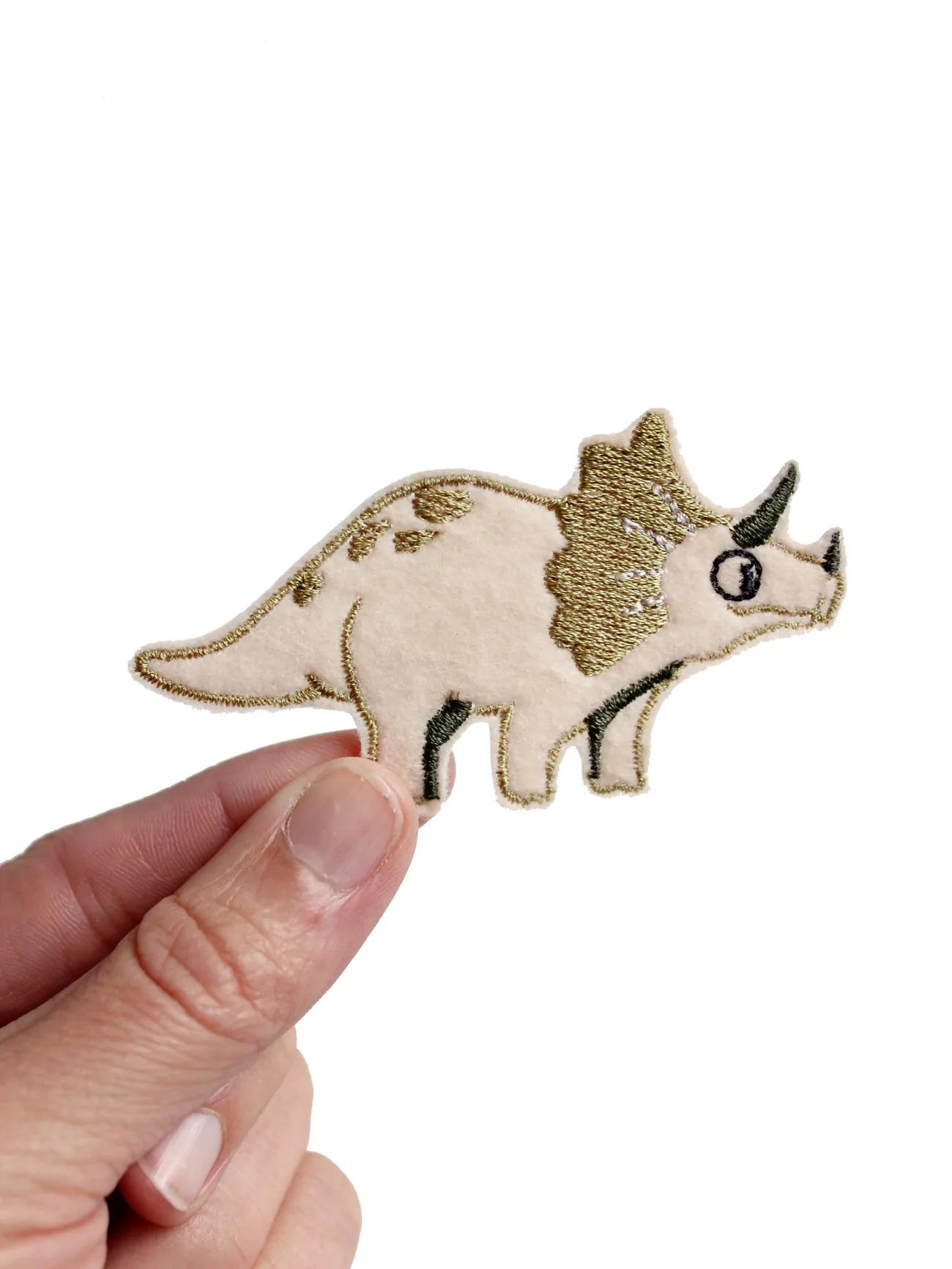 Aufnäher 'Triceratops' - Bügelflicken