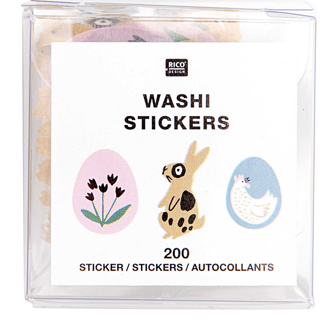Washi Sticker 'Hase & Eier'
