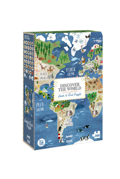 Puzzle 'Discover the world' (6654886314083)