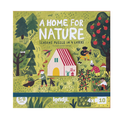 Puzzle 'a home for a nature'