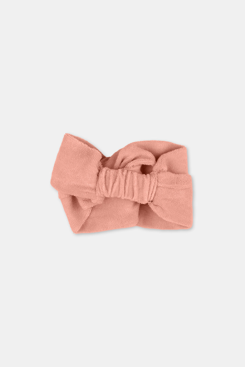 Baby Frottee-Haarband 'Turban' in peach